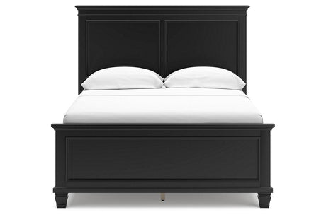 Lanolee Black Full Panel Bed by Ashley at Eve Furniture