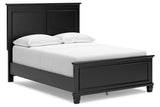 Lanolee Black Full Panel Bed by Ashley at Eve Furniture