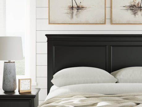 Lanolee Black Full Panel Storage Bed by Ashley at Eve Furniture