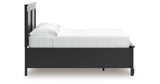 Lanolee Black Full Panel Storage Bed by Ashley at Eve Furniture