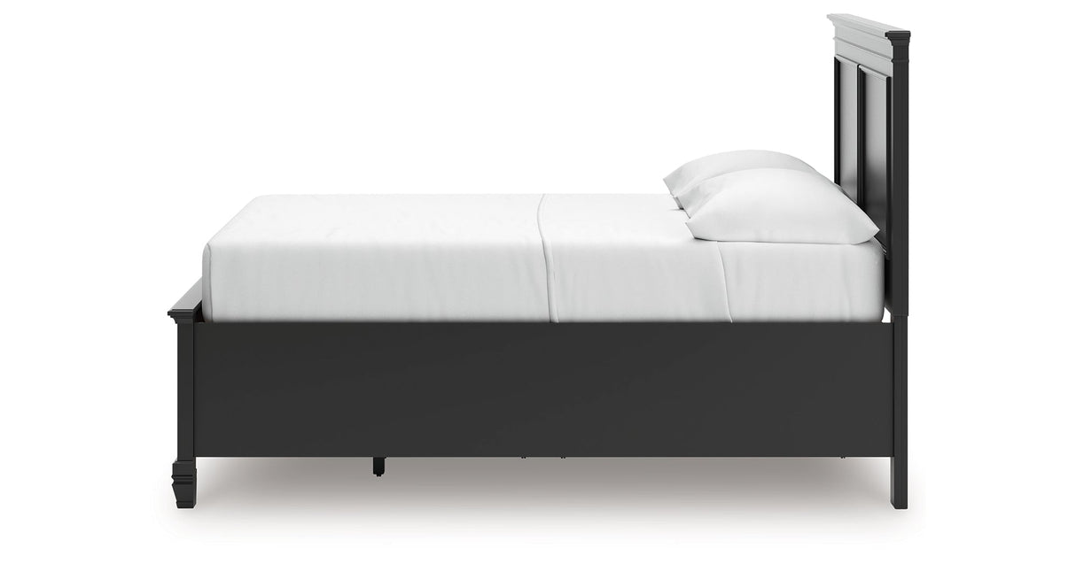 Lanolee Black Full Panel Storage Bed by Ashley at Eve Furniture
