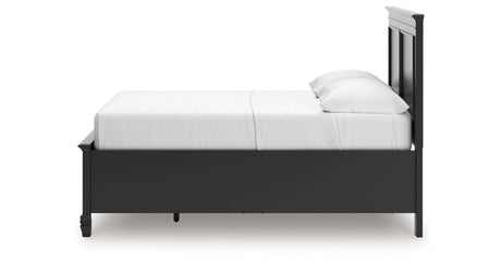 Lanolee Black Full Panel Storage Bed by Ashley at Eve Furniture