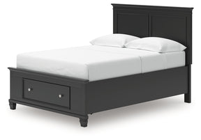 Lanolee Black Full Panel Storage Bed by Ashley at Eve Furniture