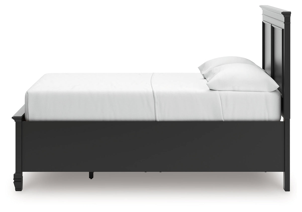 Lanolee Black Full Panel Storage Bed by Ashley at Eve Furniture