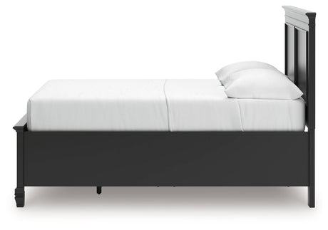 Lanolee Black Full Panel Storage Bed by Ashley at Eve Furniture