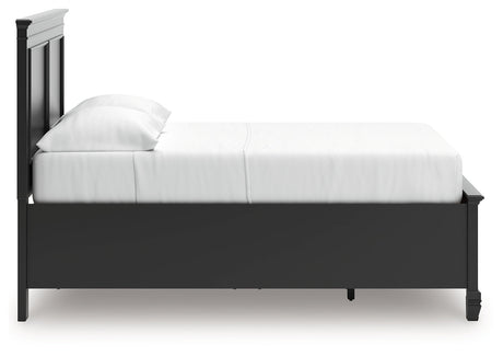 Lanolee Black Full Panel Storage Bed by Ashley at Eve Furniture