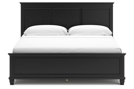 Lanolee Black King Panel Bed by Ashley at Eve Furniture