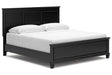 Lanolee Black King Panel Bed by Ashley at Eve Furniture