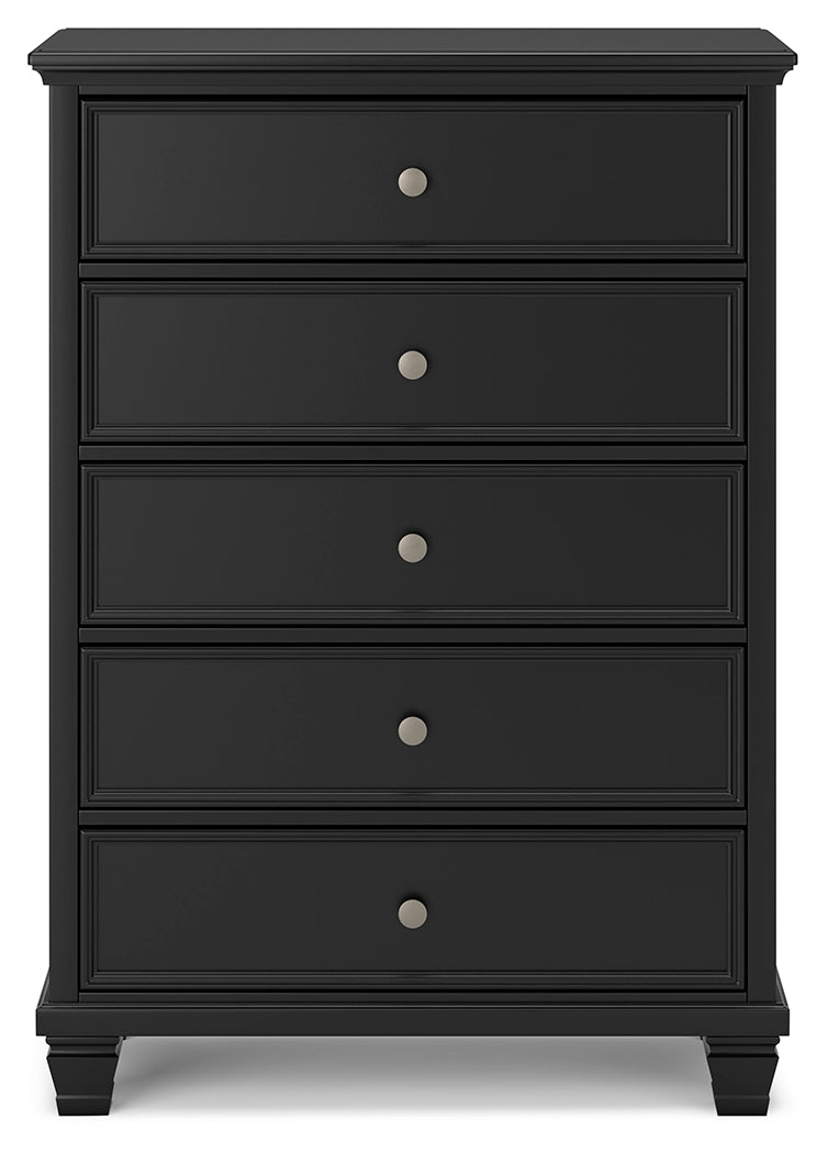 Lanolee Black Panel Bedroom Set by Ashley at Eve Furniture