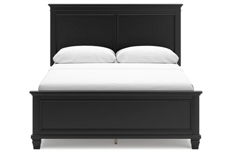 Lanolee Black Panel Bedroom Set by Ashley at Eve Furniture