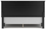 Lanolee Black Panel Bedroom Set by Ashley at Eve Furniture