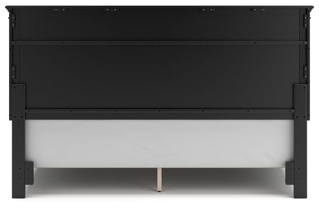 Lanolee Black Panel Bedroom Set by Ashley at Eve Furniture