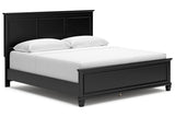 Lanolee Black Panel Bedroom Set by Ashley at Eve Furniture