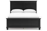 Lanolee Black Queen Panel Bed by Ashley at Eve Furniture