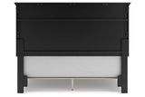 Lanolee Black Queen Panel Bed by Ashley at Eve Furniture