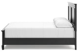 Lanolee Black Queen Panel Bed by Ashley at Eve Furniture