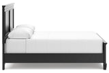 Lanolee Black Queen Panel Bed by Ashley at Eve Furniture
