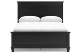 Lanolee Black Queen Panel Bed by Ashley at Eve Furniture