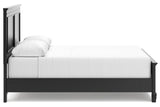 Lanolee Black Queen Panel Bed by Ashley at Eve Furniture