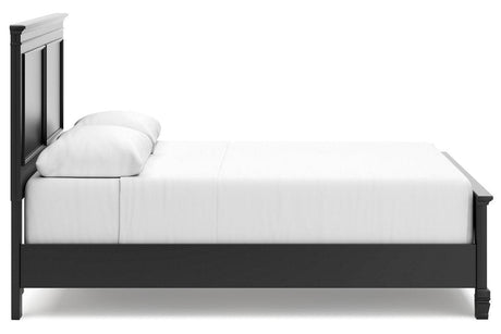 Lanolee Black Queen Panel Bed by Ashley at Eve Furniture