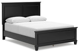Lanolee Black Queen Panel Bed by Ashley at Eve Furniture