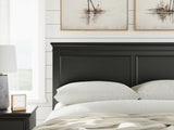Lanolee Black Queen Panel Storage Bed by Ashley at Eve Furniture