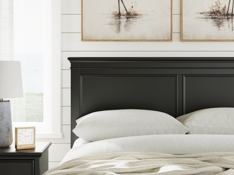 Lanolee Black Queen Panel Storage Bed by Ashley at Eve Furniture
