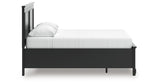 Lanolee Black Queen Panel Storage Bed by Ashley at Eve Furniture