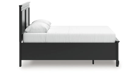 Lanolee Black Queen Panel Storage Bed by Ashley at Eve Furniture