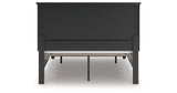 Lanolee Black Queen Panel Storage Bed by Ashley at Eve Furniture