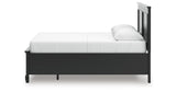 Lanolee Black Queen Panel Storage Bed by Ashley at Eve Furniture