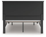Lanolee Black Queen Panel Storage Bed by Ashley at Eve Furniture