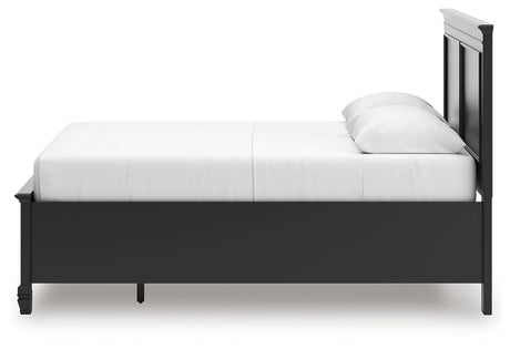 Lanolee Black Queen Panel Storage Bed by Ashley at Eve Furniture