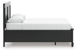 Lanolee Black Queen Panel Storage Bed by Ashley at Eve Furniture