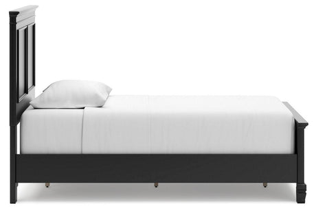 Lanolee Black Twin Panel Bed by Ashley at Eve Furniture