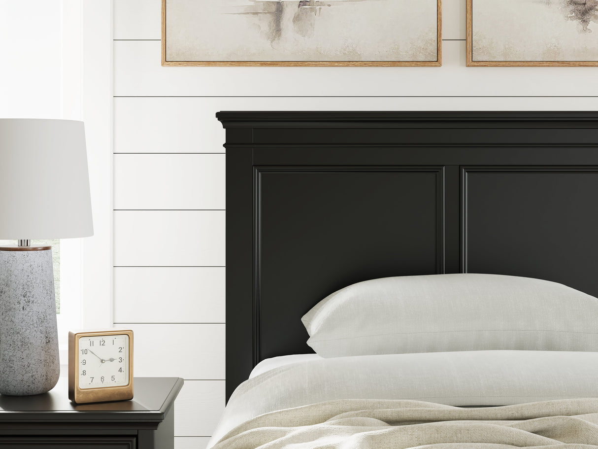 Lanolee Black Twin Panel Storage Bed by Ashley at Eve Furniture