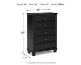 Lanolee Black Youth Panel Bedroom Set by Ashley at Eve Furniture