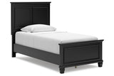 Lanolee Black Youth Panel Bedroom Set by Ashley at Eve Furniture