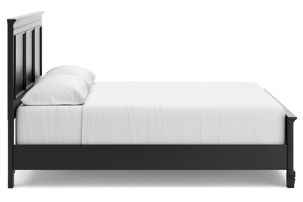 Lanolee Black California King Panel Bed by Ashley at Eve Furniture