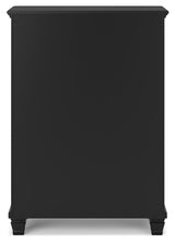 Lanolee Black Chest of Drawers by Ashley at Eve Furniture