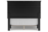Lanolee Black Full Panel Bed by Ashley at Eve Furniture