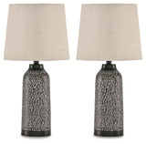 Lanson Antique Bronze Finish Table Lamp by Ashley at Eve Furniture