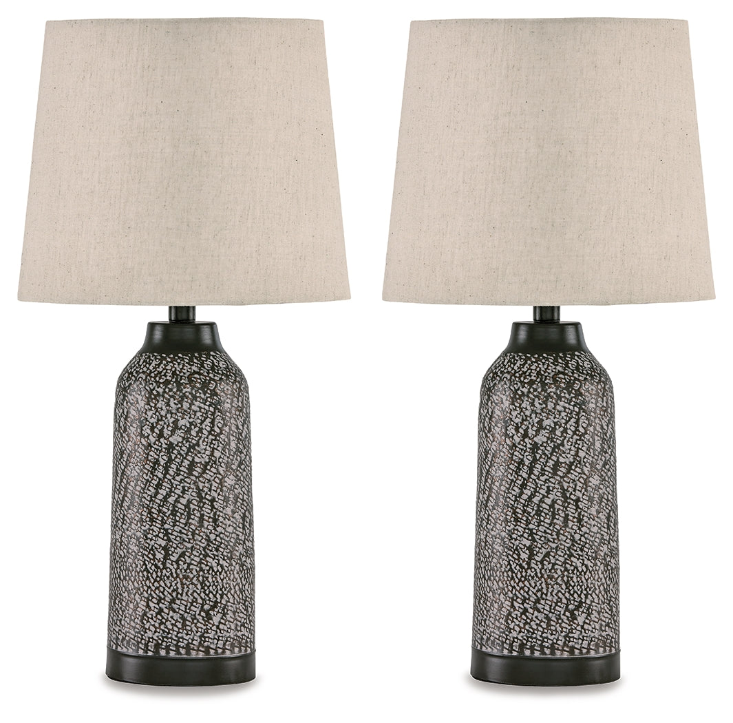 Lanson Antique Bronze Finish Table Lamp