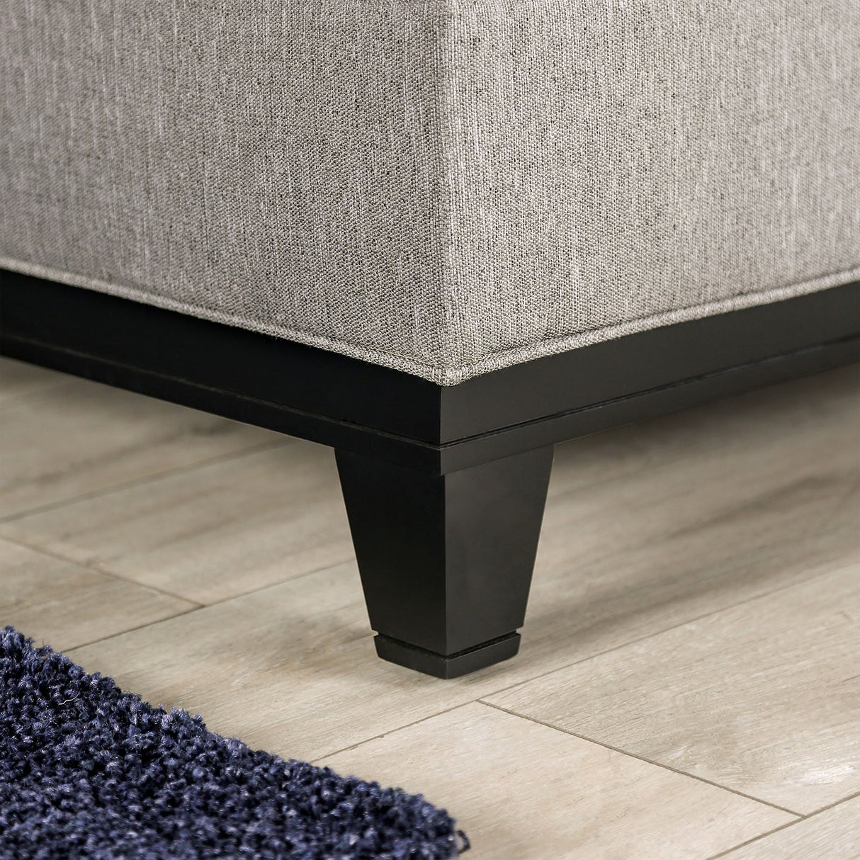 Lantwit Light Gray Sectional by Furniture of America at Eve Furniture