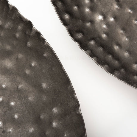 Lanx Set of 3 Decorative Black/Grey Metal Plates by Mercana at Eve Furniture