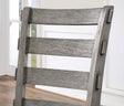 Laquila Gray Side Chair, Set of 2 by Furniture of America at Eve Furniture