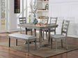 Laquila Rustic Gray 7-Piece Dining Room Set
