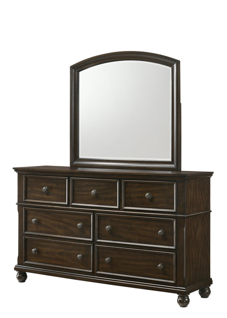 Lara Brown Dresser by Crown Mark at Eve Furniture