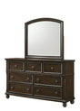 Lara Brown Dresser by Crown Mark at Eve Furniture