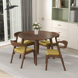 Lara Dining Table (Walnut) by Ashcroft Furniture at Eve Furniture